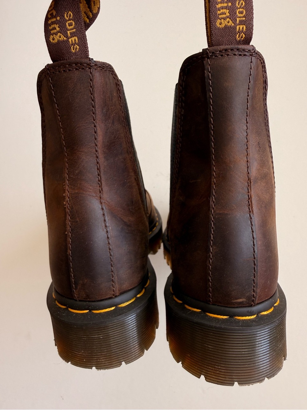 Dr Martens 2976 Bex Crazy Horse Chelsea Boots - Picture 6 of 9